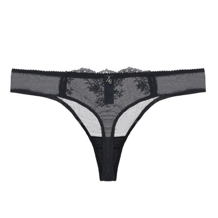 Kim Stretch Lace & Mesh Thong