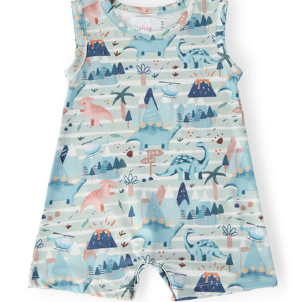 Dino Tracks Shorty One-Piece