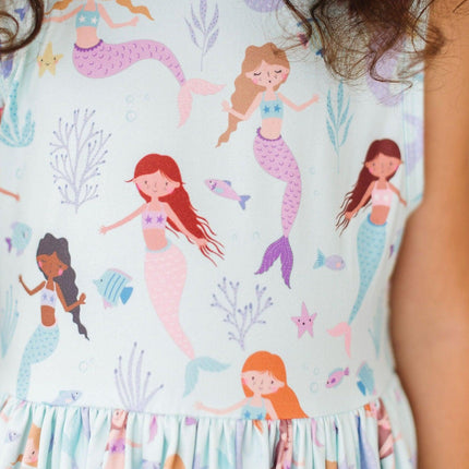 Happy as a Clam Tank Twirl Dress