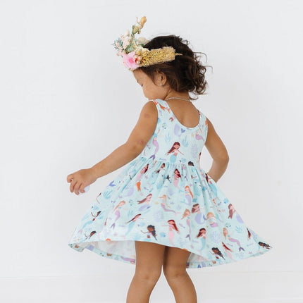Happy as a Clam Tank Twirl Dress