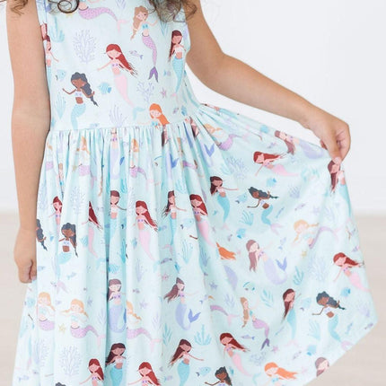 Happy as a Clam Tank Twirl Dress