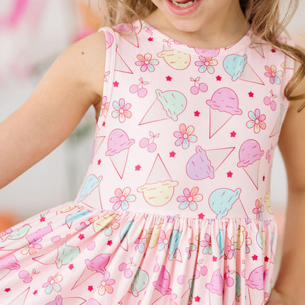 Ice Cream & Shout Tank Twirl Dress