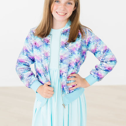 Mermaid Flip Sequin Jacket