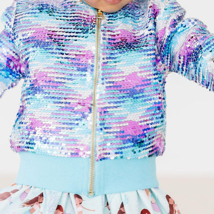 Mermaid Flip Sequin Jacket