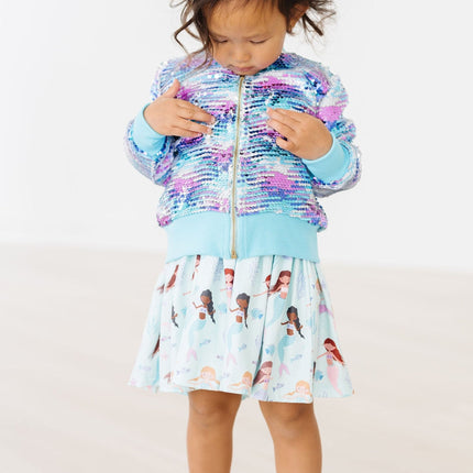 Mermaid Flip Sequin Jacket