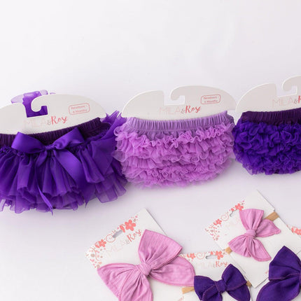Lavender Ruffle Bum Bloomer