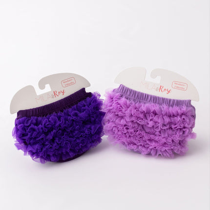 Lavender Ruffle Bum Bloomer