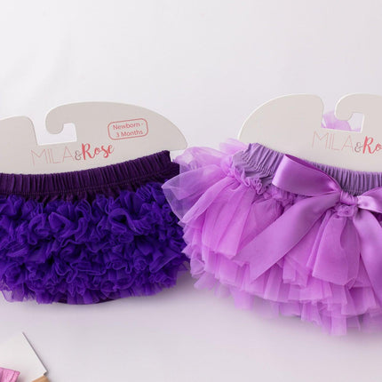 Lavender Ruffle Tutu Bloomer