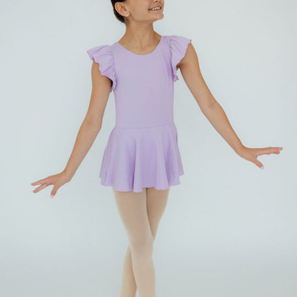 Lavender S/S Twirl Leotard