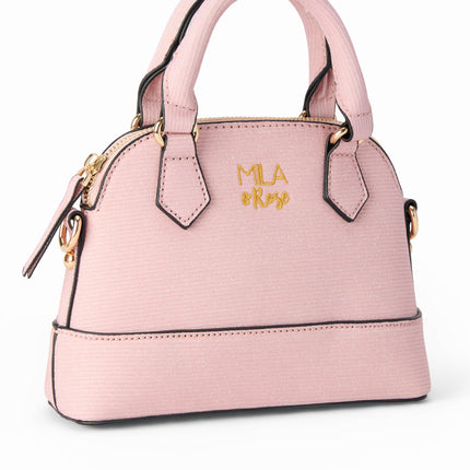 Light Pink Shimmer Girl's Crossbody Purse
