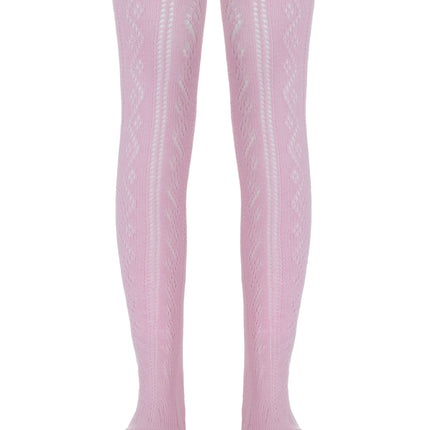 #7С-80СП(266) - Miss Conte-Kids Openwork Cotton Tights For Girls 0/12m.-12/24m.