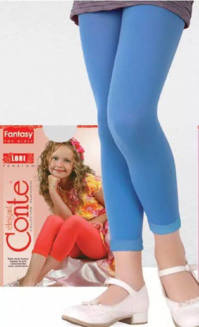 Conte Lori - Kids Thin Elastic Fantasy Leggings For Girls (8С-110СП) - Dashing Nova