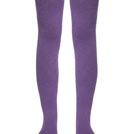 #7С-80СП(404) - Miss Conte-Kids Openwork Cotton Tights For Girls 2yr.-4yr.