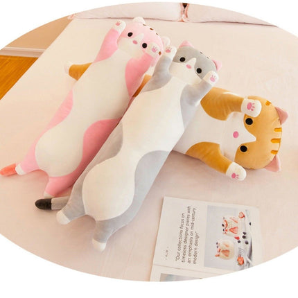 Long Cat Pillow Plush