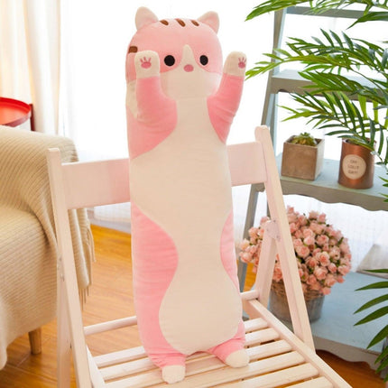 Long Cat Pillow Plush