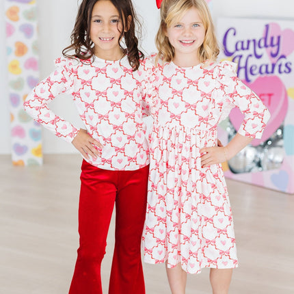 Lovebug L/S Ruffle Tee