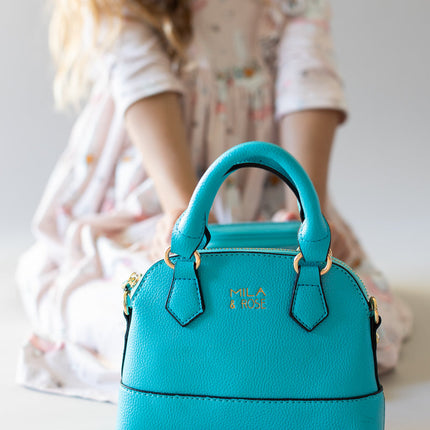 Caribbean Blue Girl's Crossbody Purse