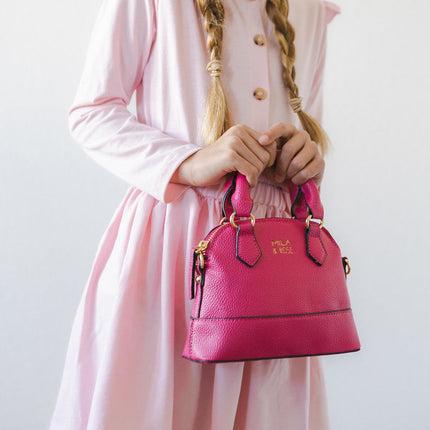 Hot Pink Girl's Crossbody Purse
