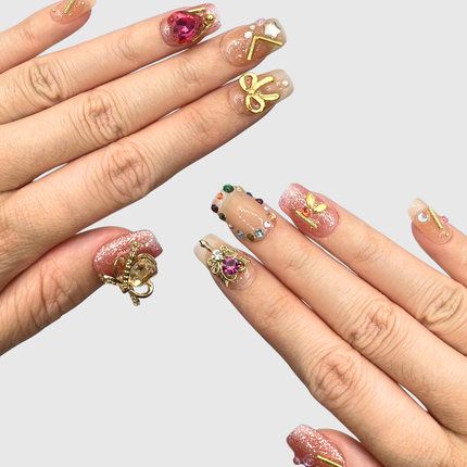 Magical Girl press on nails - Dashing Nova
