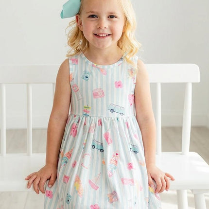 Malibu Girl Tank Twirl Dress