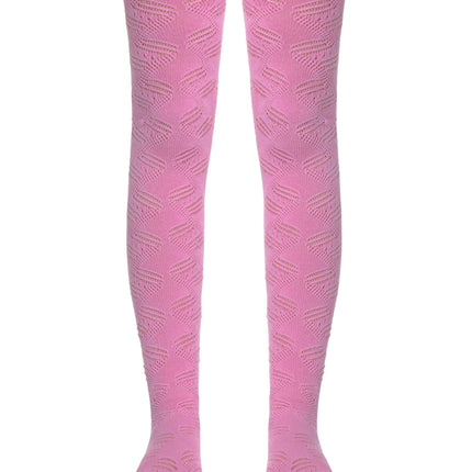 #7С-80СП(272) - Miss Conte-Kids Openwork Cotton Tights For Girls 6yr.-8yr.
