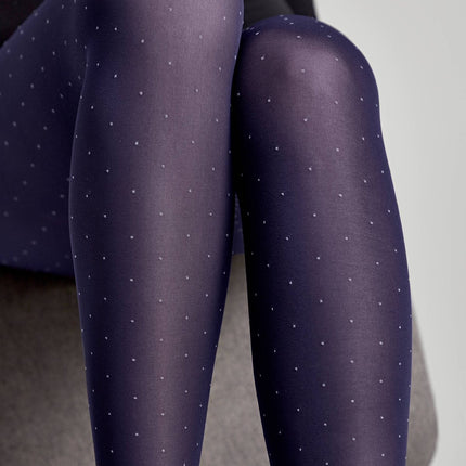 Conte Point 50 Den - Fantasy Opaque Women's Tights with a pattern of "dots" (19С-10СП)