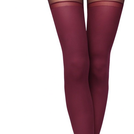 Conte Chance 50 Den - Fantasy Opaque Women's Tights with Imitation Golfs (16S-136SP)