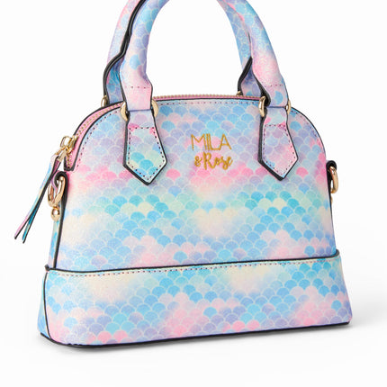 Mermaid Glitter Girl's Crossbody Purse