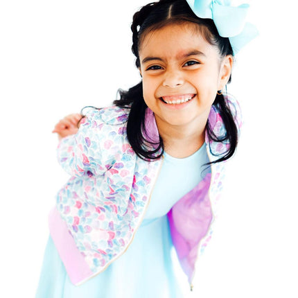 Mermaid Scales Satin Jacket