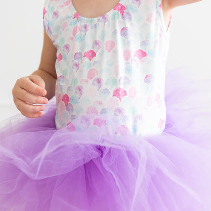 Mermaid Scales Tank Tutu Leotard