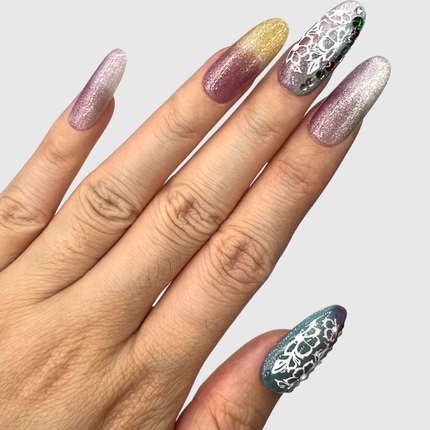 Mermaid Tail press on nails - Dashing Nova