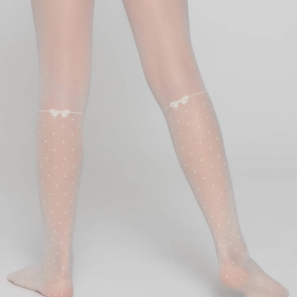 Conte Milana 20 Den - Fantasy Thin Tights for Girls with polka dots - 4yr. 6yr. 8yr. 10yr. 12yr. (20С-115СП)
