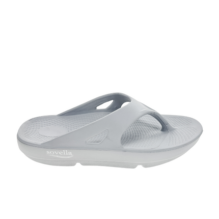 Sovella Active Recovery Sandals Women's PF Thong Light Grey