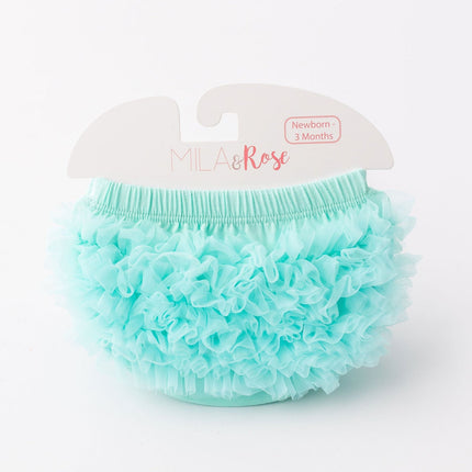Mint Ruffle Bum Bloomer