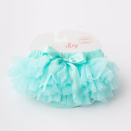 Mint Ruffle Tutu Bloomer