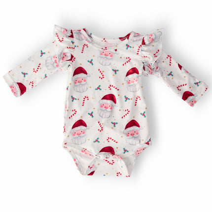 Mistletoe Magic L/S Flutter Bodysuit