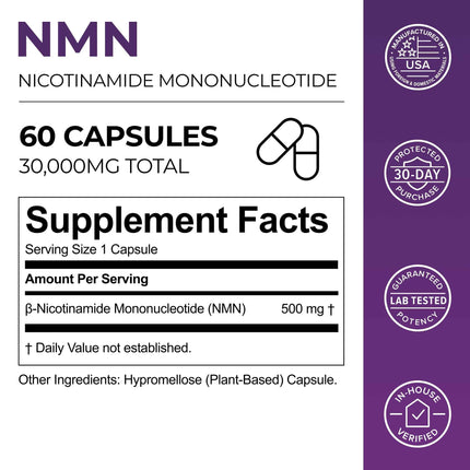 NMN Capsules 500MG