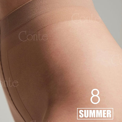 Conte Summer 8 Den - Classic Ultra-thin Invisible Women's Pantyhose (14S-17SP)
