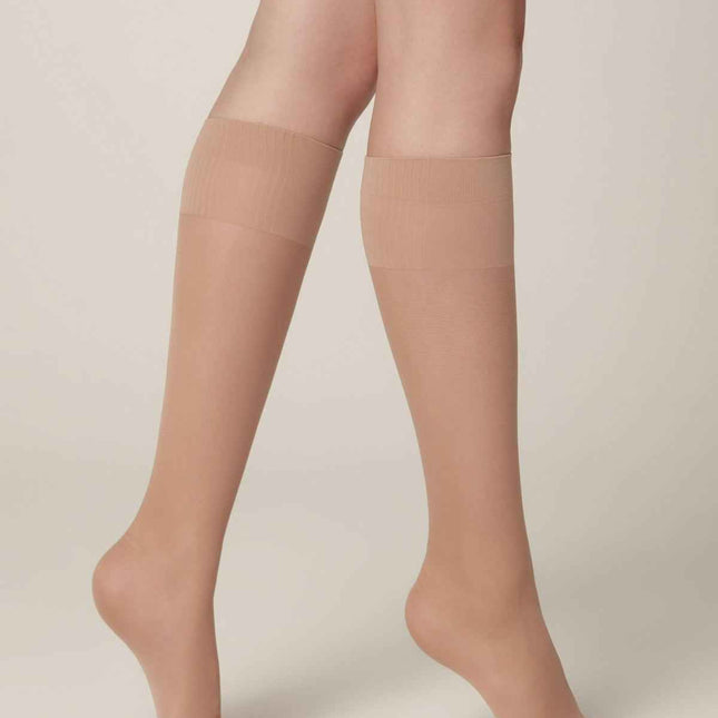 Conte Active 40 Den - Semi-Matte Compression Knee-Highs for Women (21С-183СП)