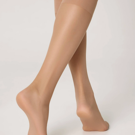 Conte Solo 20 Den - Thin Classic Knee-Highs for Women - 2 Pairs (Pack) (20С-197СП)