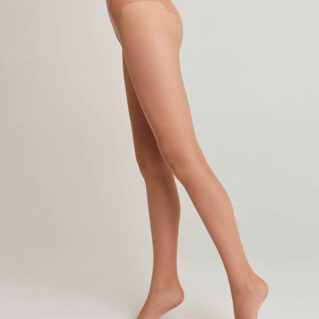 Conte (Poland) Bikini Soft 20 Den - Classic Women's Tights with Ajour Top (8S-34SP)