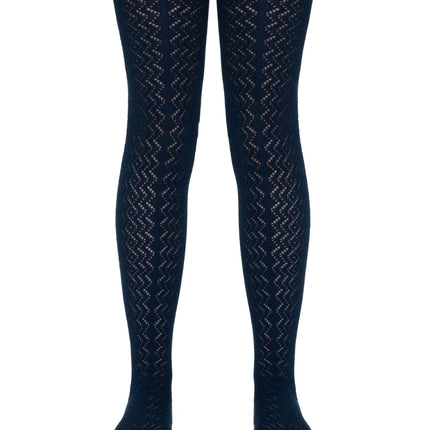 #7С-80СП(273) - Miss Conte-Kids Openwork Cotton Tights For Girls 10yr.-12yr.