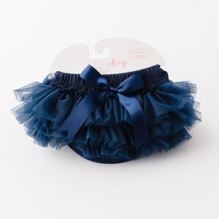 Navy Blue Ruffle Tutu Bloomer