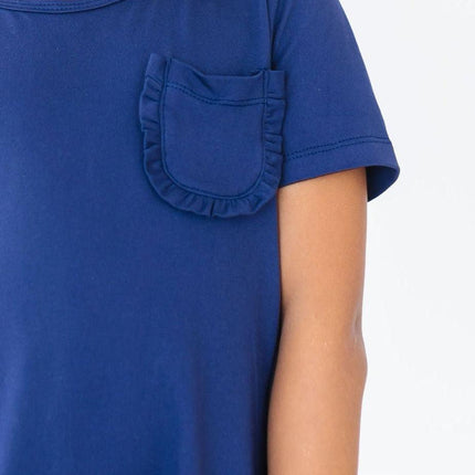 Navy T-Shirt Dress