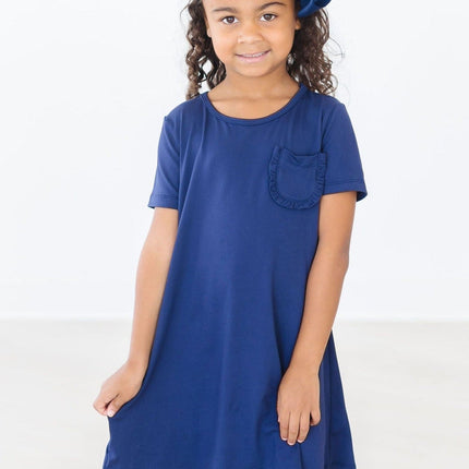 Navy T-Shirt Dress