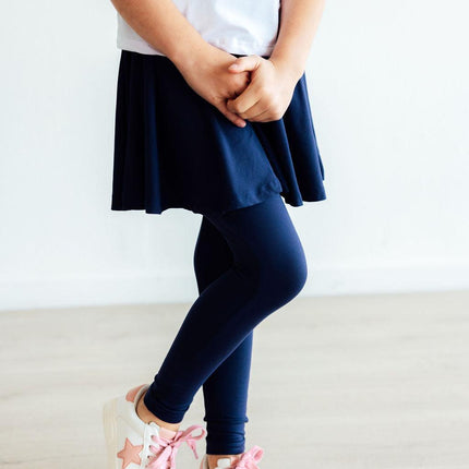 Navy Twirl Skegging