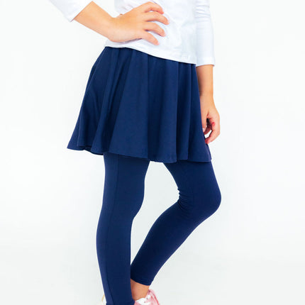 Navy Twirl Skegging