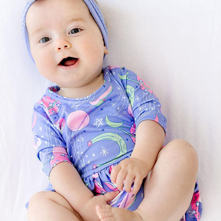 SALE Neon Moon 3/4 Sleeve Twirl Bodysuit