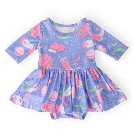 SALE Neon Moon 3/4 Sleeve Twirl Bodysuit