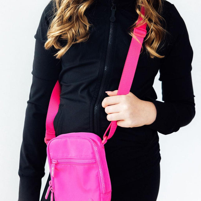 Neon Pink Crossbody Bag - Dashing Nova